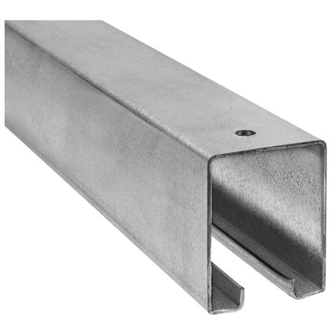 home depot steel box rail|12 foot box rail.